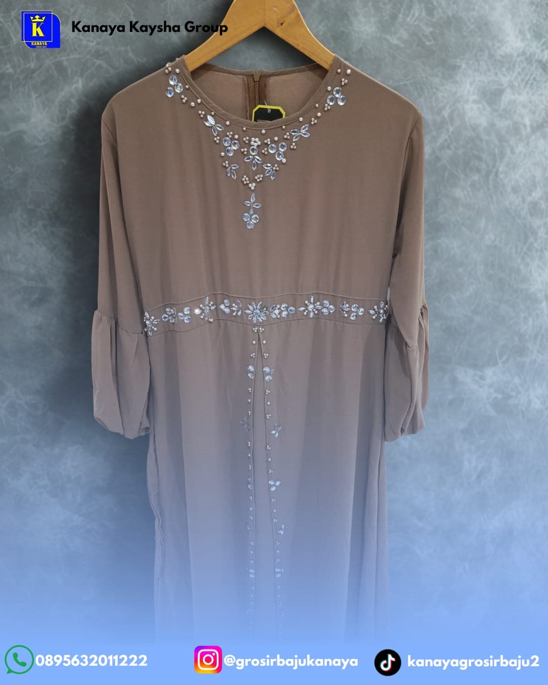 Gamis Ceruty Mewah