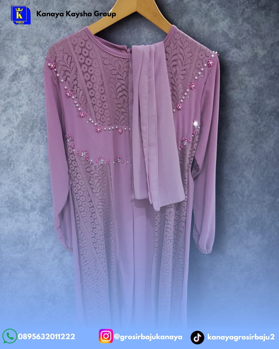 Gamis Ceruty Mewah