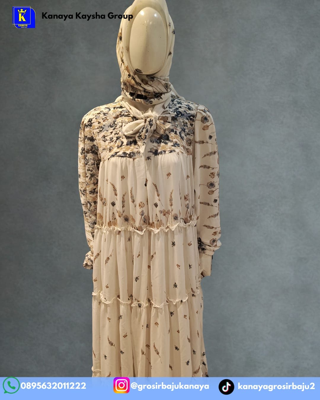 Gamis Ceruty Saleha