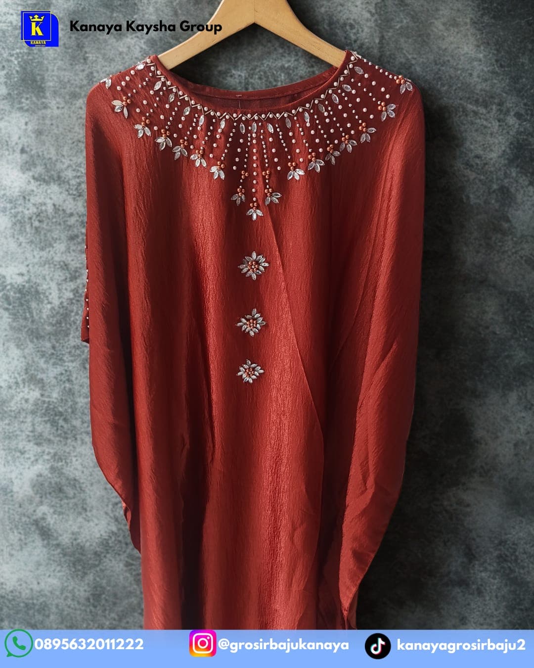 Gamis Kaftan Gemini