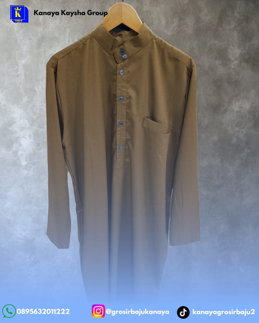 Jubah Zalwa Pria Dewasa