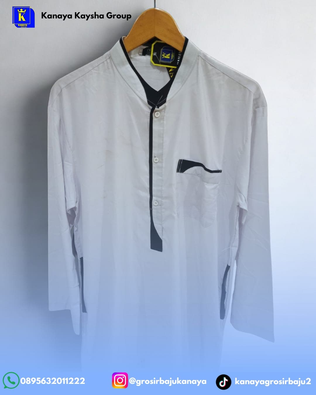 Jubah Zalwa Pria Dewasa