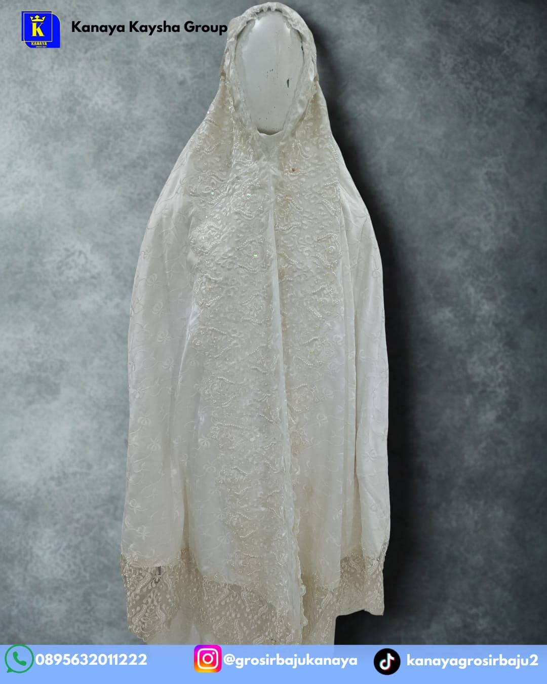 Mukena Sutra Premium