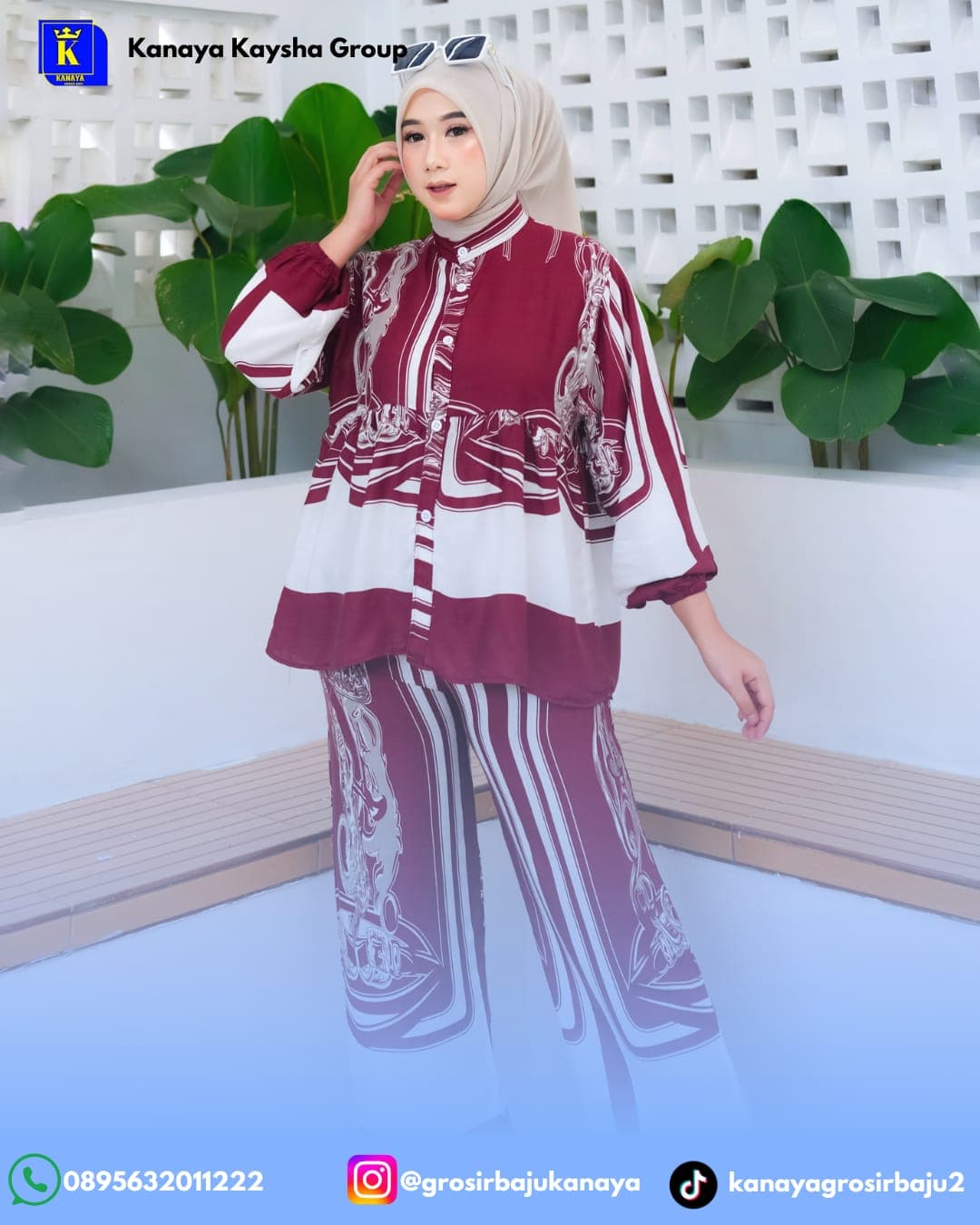Setelan Celana Rayon