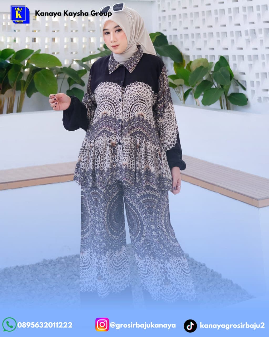 Setelan Celana Rayon
