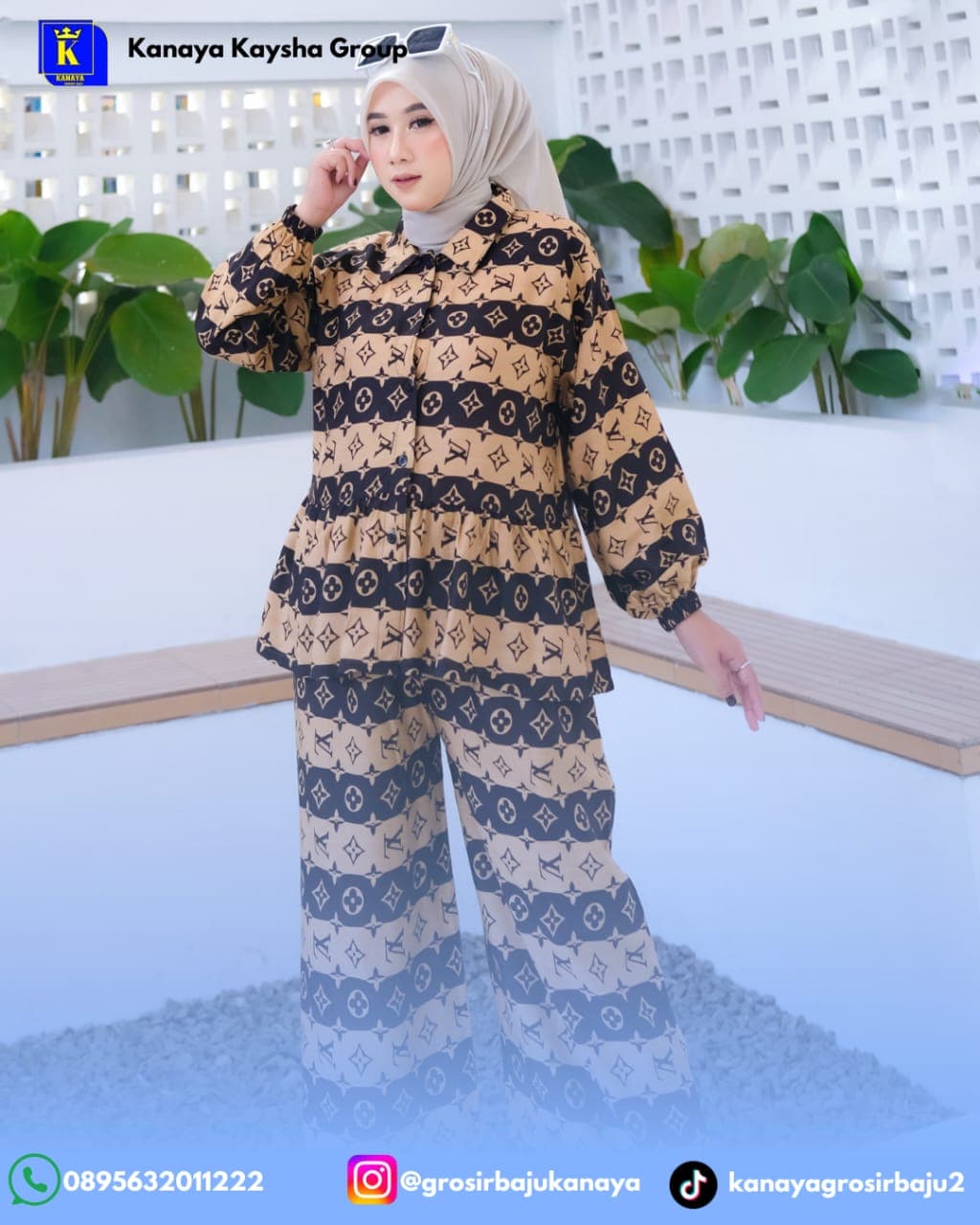 Setelan Celana Rayon