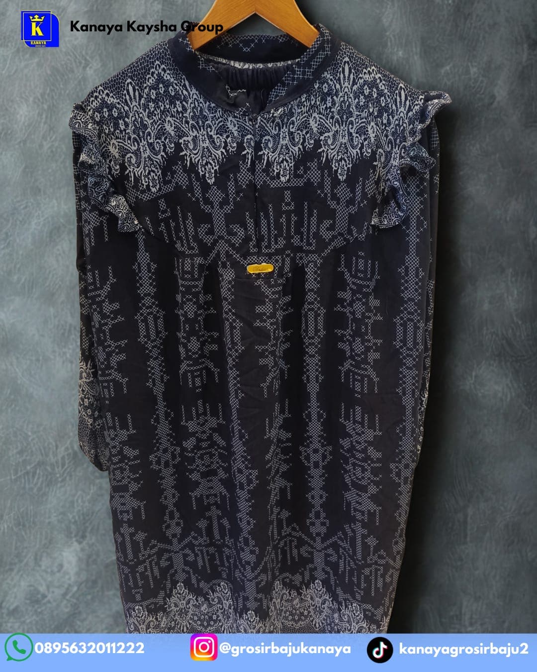 Setelan Celana Long Tunik